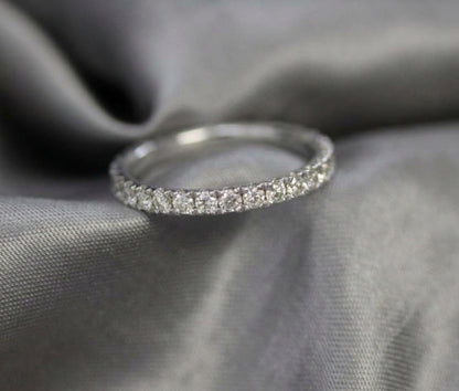 Full Eternity Pave band