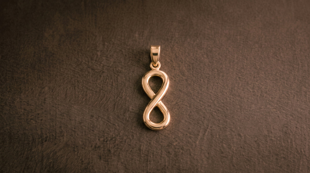 Infinity Pendant  - 9ct Yellow Gold