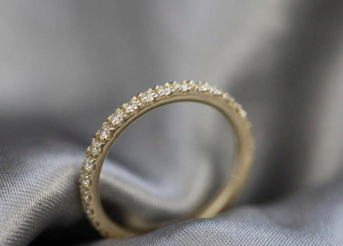 Full Eternity Pave band