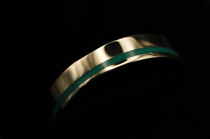 Band with Ceramic Inlay